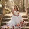 spirit_weathered_stone_farmhouse (2) Ethereal Garden Plus Size Wedding Dress