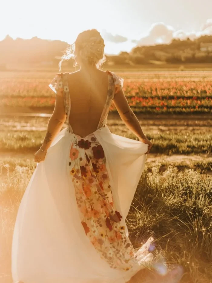 Enchanted Spirit Embroidered Wedding Gown
