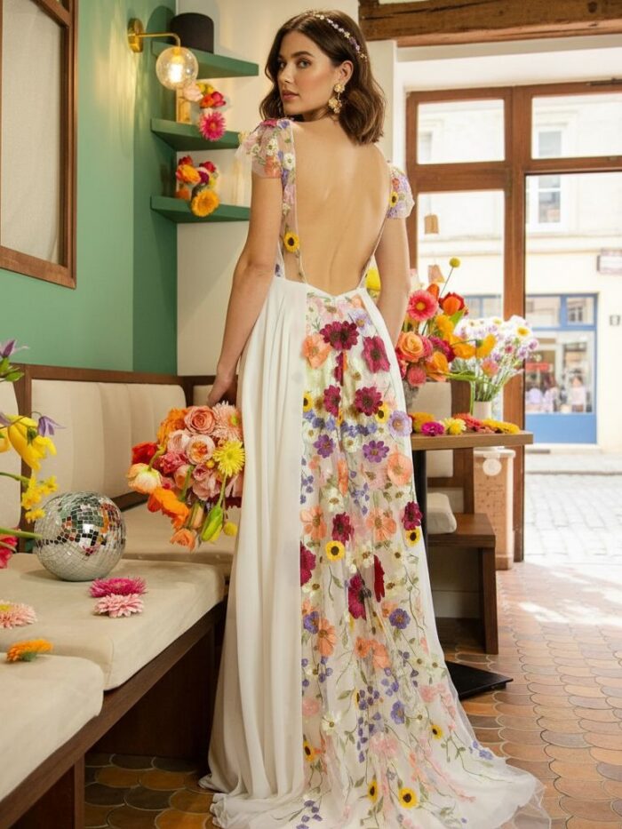 Enchanted Spirit Embroidered Wedding Gown