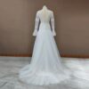 ai-edited-1772913872654-5 Celestial Sands Long Sleeve Lace Gown