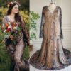 ai-edited-1772917747193-1 Botanical Plus Size Boho Wedding Dress with Long Sleeves