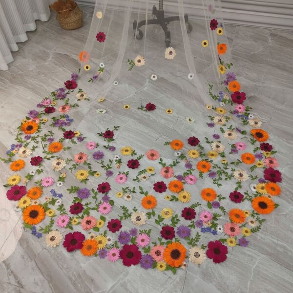 ai-edited-1772985209502-3 2.5 Meters 3D Embroidery Floral Veil