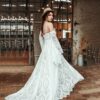 ai-edited-1772993464595-9 Western Boho Wedding Dress with Detachable Flare Sleeves