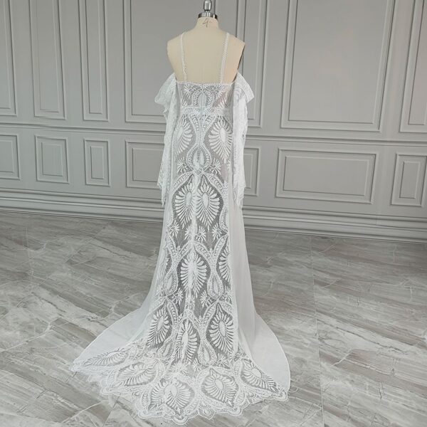 ai-edited-1772993477879-16 Western Boho Wedding Dress with Detachable Flare Sleeves