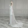 ai-edited-1772993483603-19 Western Boho Wedding Dress with Detachable Flare Sleeves