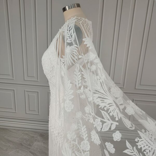 ai-edited-1774214684137-7 The Open Range Bride - Western Lace Wedding Dress