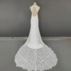 ai-edited-1776006559443-9 Halter Neck Wedding Dress, Floral Lace Bridal Gown, Open Back Fishtail Dress