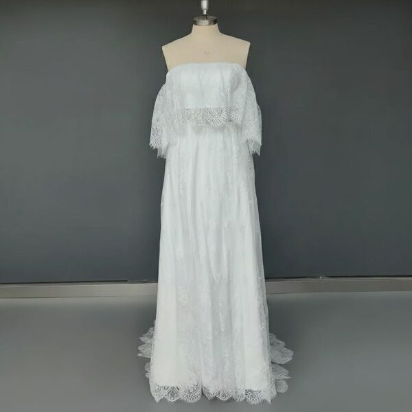 ai-edited-1776098849475-1 Isla Lace Off Shoulder Two Pieces Wedding Dress