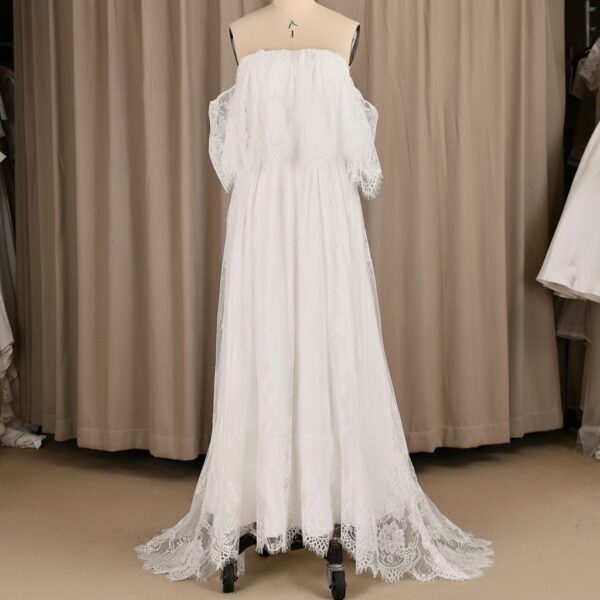 ai-edited-1776098855111-4 Isla Lace Off Shoulder Two Pieces Wedding Dress