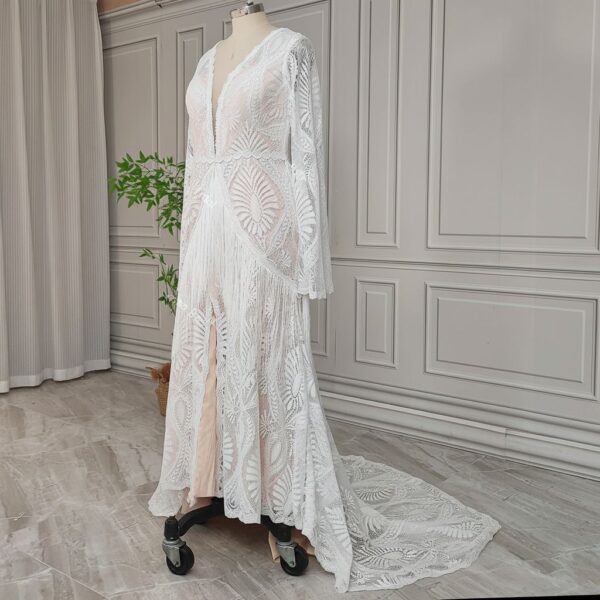 ai-edited-1776339281518-6 Desert Romance Fringe Lace Wedding Dress