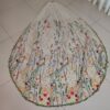 Colorful Wildflower Embroidered Veil The Honeyblossom Veil, a wildflower wedding veil embroidered all over with poppies, daisies and ferns