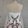 Floral Embroidered White Dress Floral Embroidered White Dress