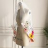 Multicolor Floral Bridal Veil Multicolor Floral Bridal Veil