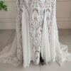 White Intricate Lace Gown White Intricate Lace Gown