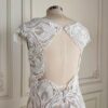 White Lace Open Back Gown White Lace Open Back Gown
