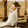 The Renegade Veil — Western Wedding Veil with Fringe Trim