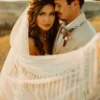 The Renegade Veil — Western Wedding Veil with Fringe Trim