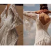 Sierra Dream Tassel Bell Sleeve Wedding Dress