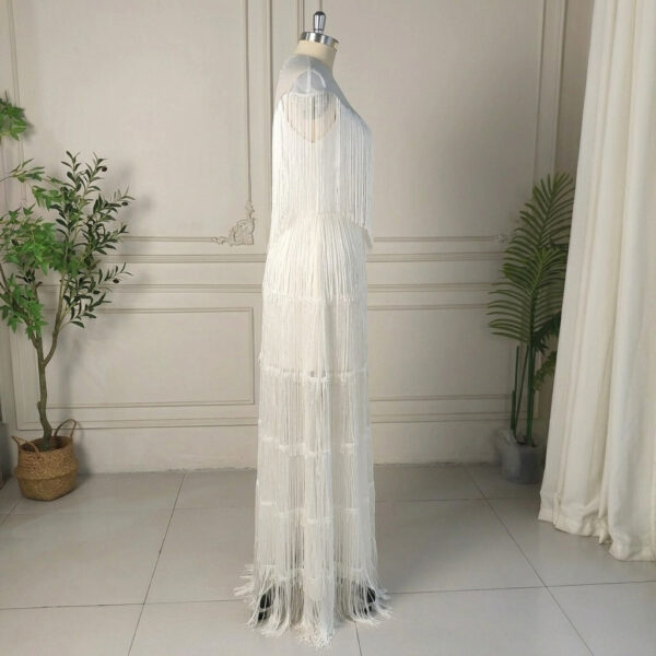 Wild West Romance Fringe Wedding Dress Wild West Romance Fringe Wedding Dress