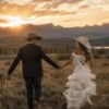 Wild West Romance Fringe Wedding Dress