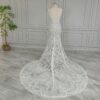 White Lace Mermaid Gown White Lace Mermaid Gown