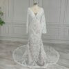 White Lace Mermaid Wedding Dress White Lace Mermaid Wedding Dress