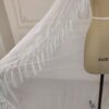 White Tassel Sheer Veil