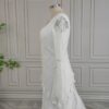 White Tasseled Lace Maxi Dress