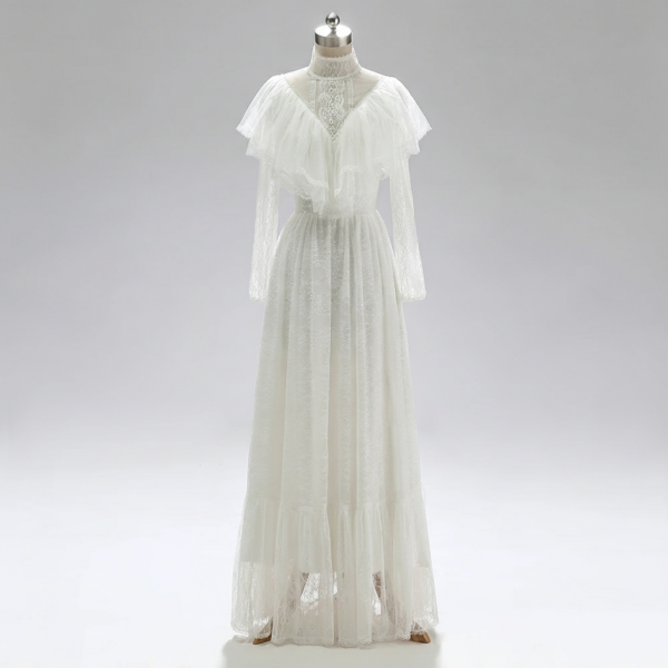 cleaned_2 Timeless Grace Victorian Long Sleeve Lace Wedding Dress