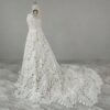Leaf Lace Wedding Gown Leaf Lace Wedding Gown