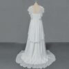 White Chiffon Wedding Dress White Chiffon Wedding Dress