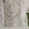 White Floral Lace Fabric
