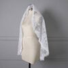 White Lace Bridal Veil