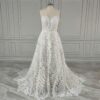 White Leaf Lace Wedding Gown White Leaf Lace Wedding Gown