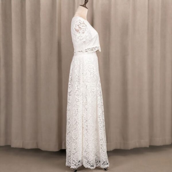 White Lace Maxi Dress White Lace Maxi Dress