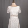 White Lace Two Piece Dress White Lace Two Piece Dress