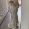 The Golden Hour Gown — Off Shoulder Lace Wedding Dress with Bell Sleeves — customer review photo