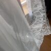 Sevilla Mantilla Lace Wedding Veil – Ivory Cathedral Veil with Floral Eyelash Lace — customer review photo