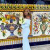 The Golden Hour Gown — Off Shoulder Lace Wedding Dress with Bell Sleeves — customer review photo