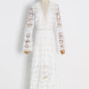 9 Enchantress of Lace: The Majestic Boho Maxi Dress