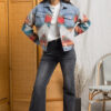 Spirit and Rebel Boho Denim Jacket