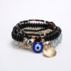 Boho Mystical Eye Bracelet Set