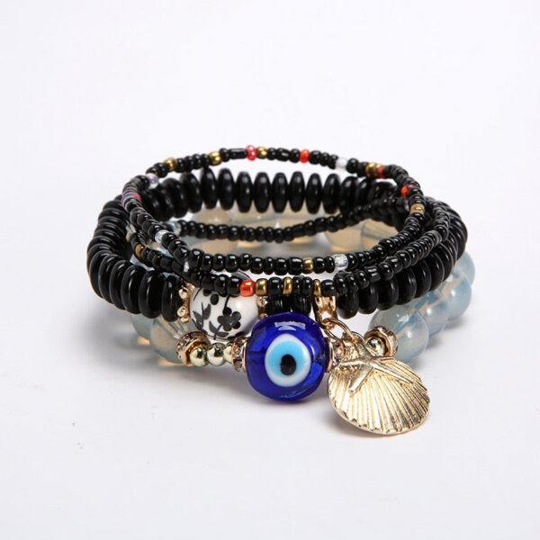Boho Mystical Eye Bracelet Set
