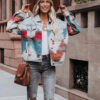 Spirit and Rebel Boho Denim Jacket