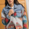 Spirit and Rebel Boho Denim Jacket