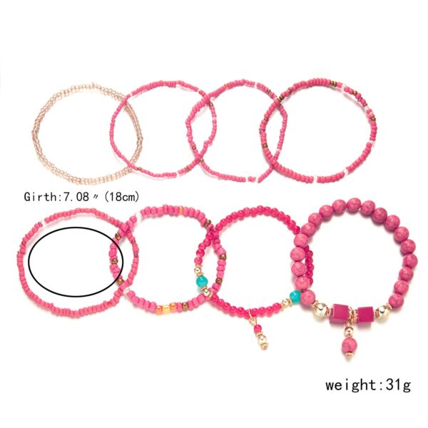 Boho Mystical Eye Bracelet Set