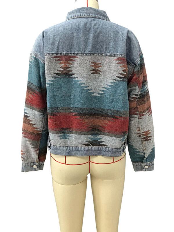 Spirit and Rebel Boho Denim Jacket