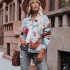 Spirit and Rebel Boho Denim Jacket