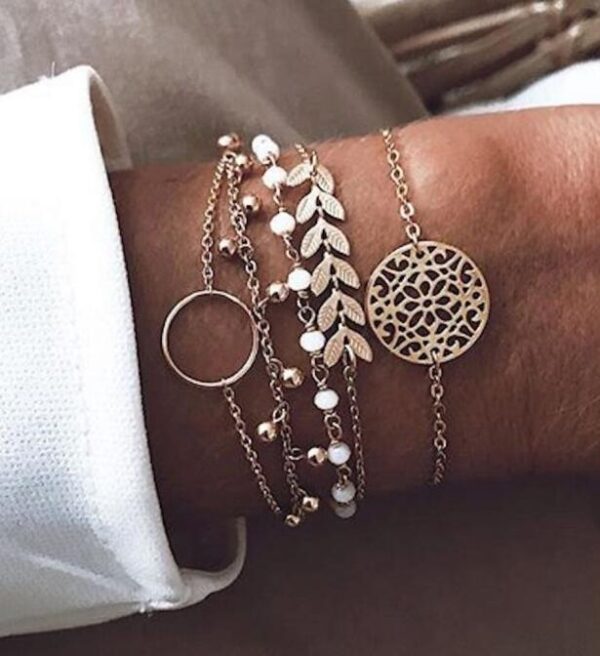 Spirited Bohemian Gold Color Bracelet