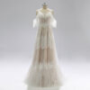 H0b24e1f1c96d4e758e5e2e28b1d46fbf7 Sunset Love Lace Wedding Dress